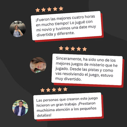 JUEGO DE INVESTIGACIÓN - HOY 3X1 - LLEVATE 3 CASOS REALES